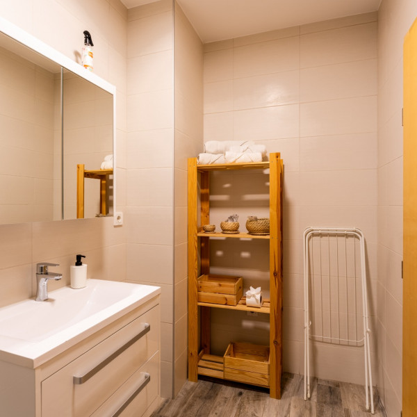 Koupelna / WC, Apartmani Borik, Apartmány Borik s wellness, posilovnou a hřištěm, Bjelovar, Chorvatsko Bjelovar