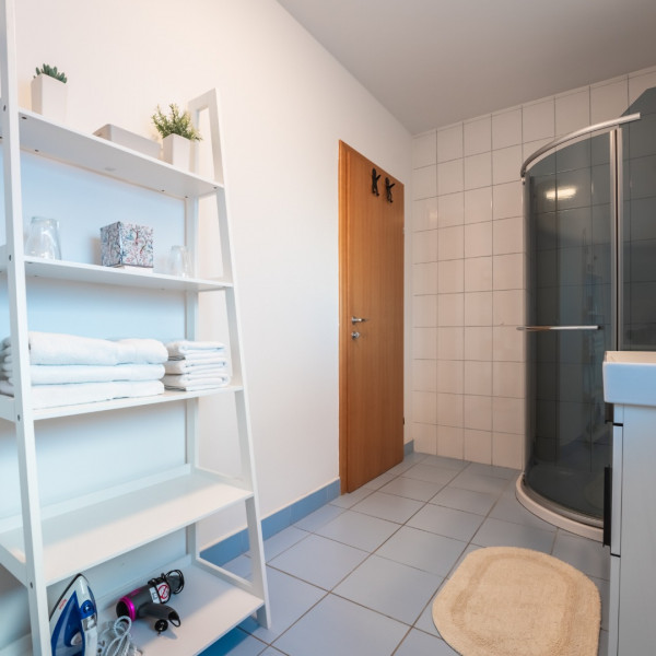 Koupelna / WC, Apartmani Borik, Apartmány Borik s wellness, posilovnou a hřištěm, Bjelovar, Chorvatsko Bjelovar